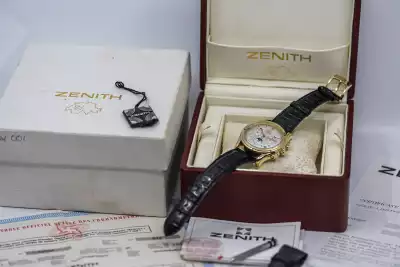 Zenith limited El Primero 30.0220.410 700 Years Swiss Full Set 1992 Chronomaster photo 14
