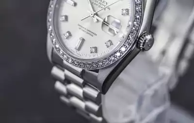Rolex Day-Date 18046 Chronometer Platinum perfect Condition 1988 photo 16